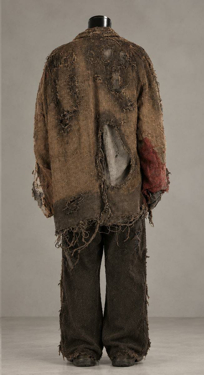 Jason Voorhees Handmade Horror Costume – Full Suit Coat Jumper Trousers | Freddy vs Jason Halloween Cosplay Gift